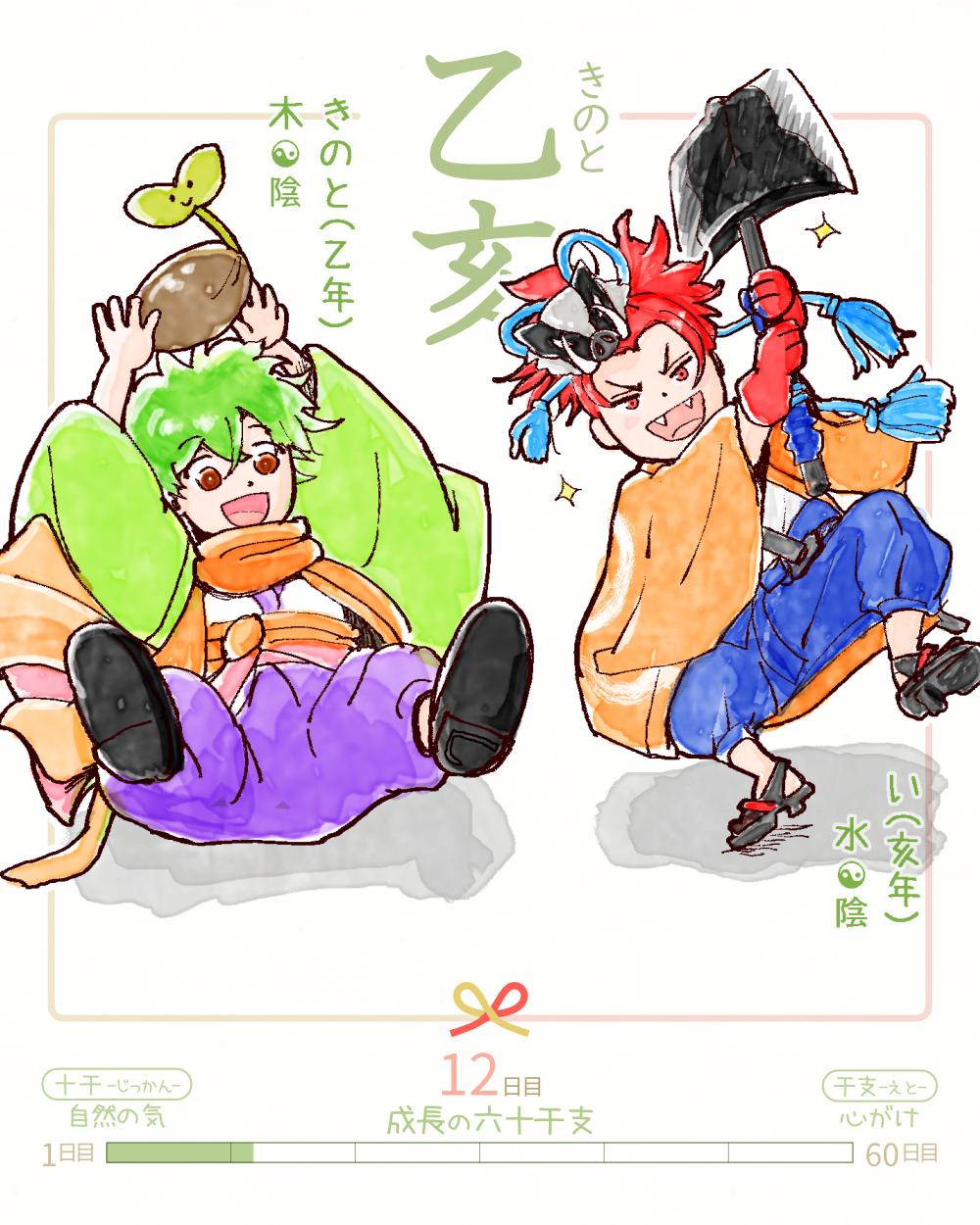 今日は #乙亥 (きのとい)の日